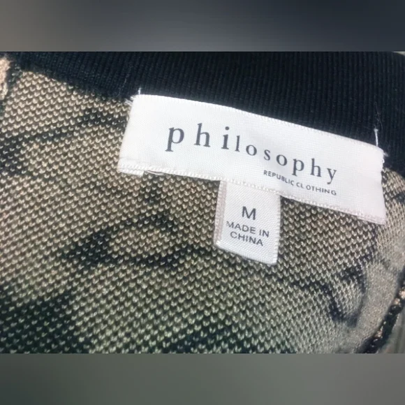 Philosophy Republic Clothing Baroque Printed Skirt Women's Size Medium - Picture 5 of 7